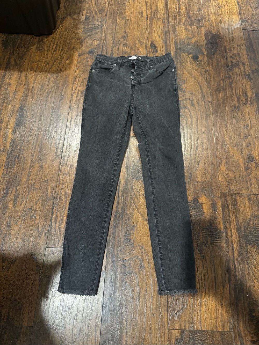 Madewell Black Skinny High-Rise Jeans